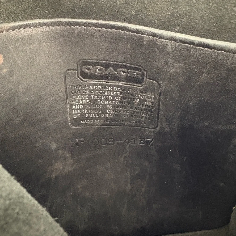 VTG COACH Leather Bag - Picture 10 of 10